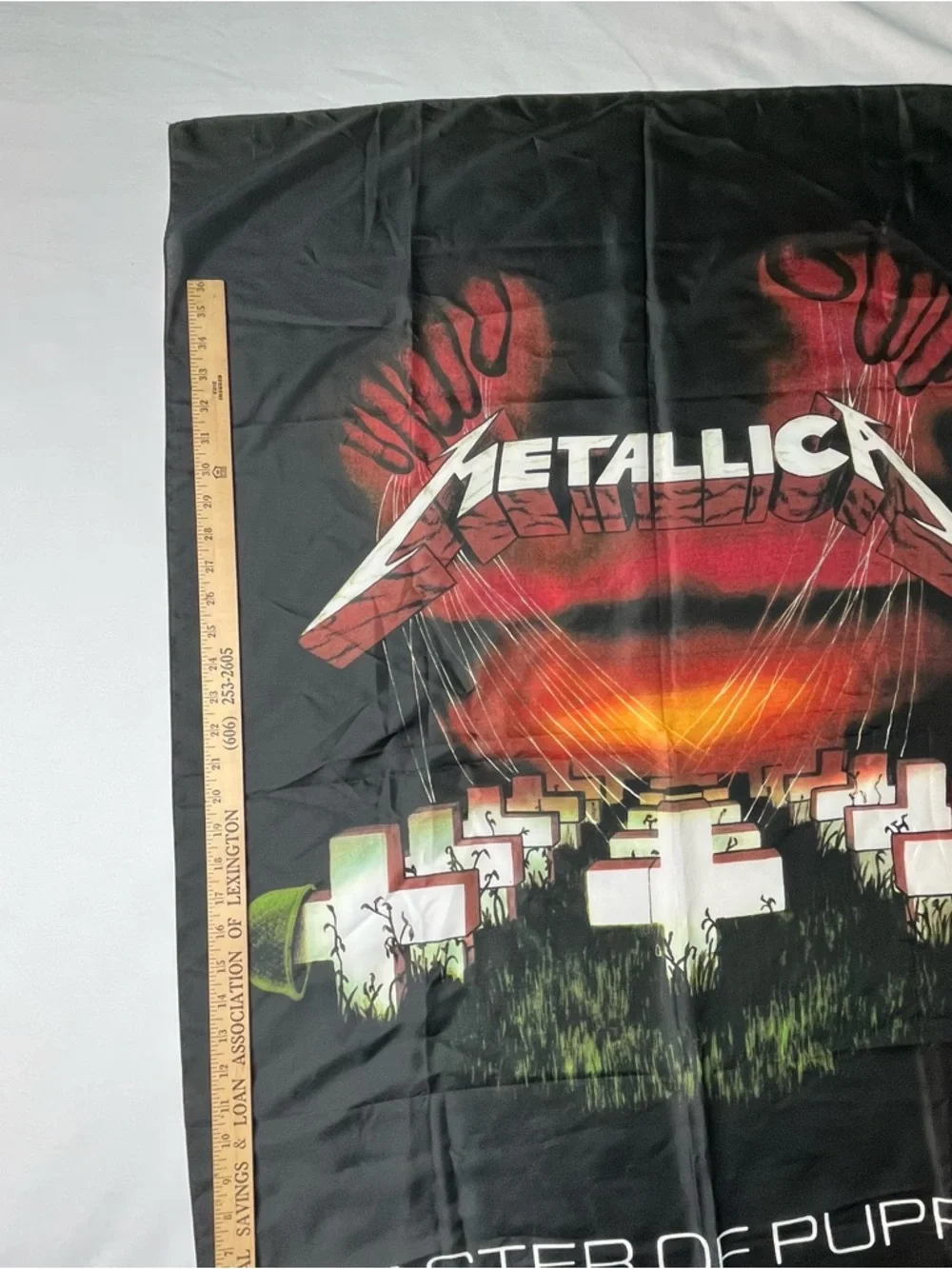 Metallica Band Music Master of Puppets Album CoverBanner 30x40